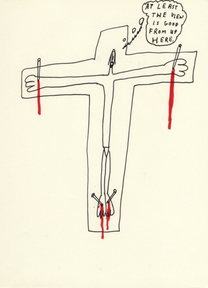 Jesus on the cross